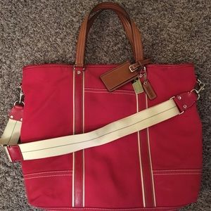 5H SALE 🛍Coach canvas travel bag